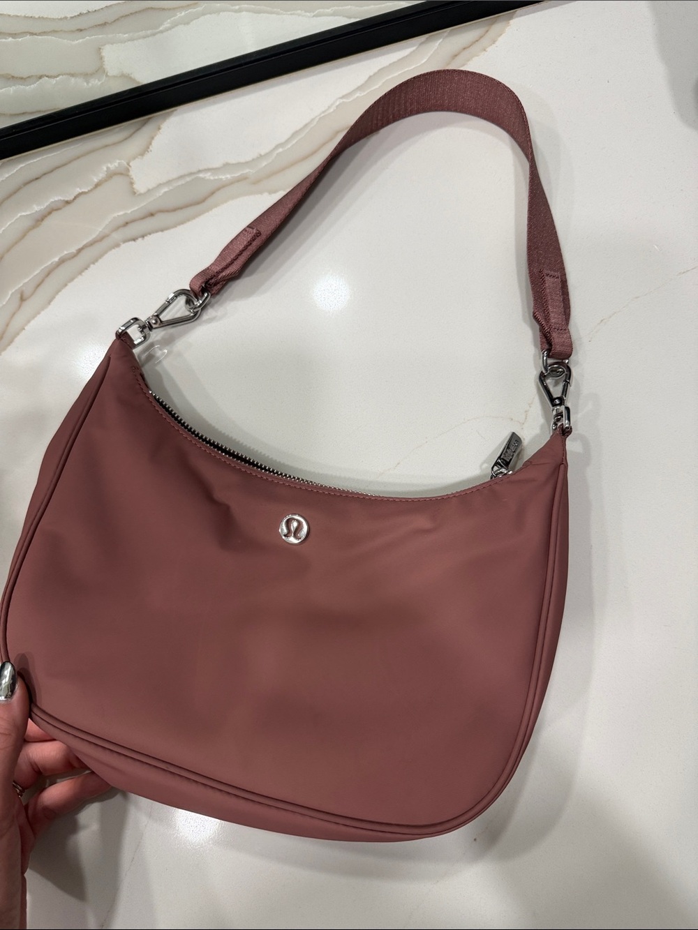 lululemon athletica Mauve Shoulder Bag